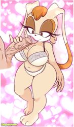 1boy 1boy1girl 1girls anthro big_breasts big_ears big_penis bra bra_strap breasts brown_eyes brown_hair bunny_ear bunny_ears bunny_girl bunny_tail curvaceous curvy curvy_figure dipstick_ears duo edit eyelashes faceless_character faceless_human faceless_male fellatio female female_focus half-closed_eyes heart heart_background hips hourglass_figure human human_on_anthro interspecies large_breasts lips lipstick long_ears looking_at_penis male male/female matching_underwear mature_female milf mother narrowed_eyes navel omegasunburst open_mouth oral oral_sex panties parent penis pink_lips pink_lipstick pinkie_out pinup rabbit rabbit_ears rabbit_tail seductive seductive_look seductive_smile solo_female solo_focus sonic_(series) standing sucking thick thick_thighs thighs two_tone_fur two_tone_hair underwear vanilla_the_rabbit voluptuous white_bra white_panties wide_hips