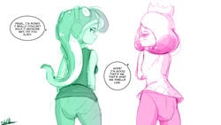 clothed fart farting marina_(splatoon) nintendo pearl_(splatoon) scat sketchmandl soiling soiling_clothing splatoon splatoon_2