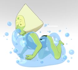 1girls 3d 3d_(artwork) cartoon_network gem_(species) peridot_(steven_universe) sourozowy steven_universe tentacle tentacle_sex water