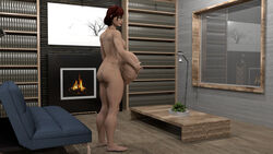 2girls 3d 3d_(artwork) anal_vore ass commander_shepard female female/female female_only femshep human human_only lepetitejane1111 mass_effect miranda_lawson vore yuri