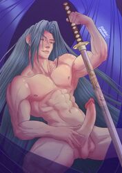 2boys cloud_strife eroskun final_fantasy final_fantasy_vii final_fantasy_vii_remake human human_only male male_only sephiroth square_enix tagme yaoi