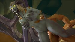 1boy 1girls 2018 3d 60fps alliance alliance_(warcraft) animated army_of_the_light ass bouncing_ass bouncing_breasts breast_grab breasts captain_fareeya female from_behind_position grey_skin hi_res hooves horns human human_(warcraft) human_(world_of_warcraft) human_penetrating interspecies lightforged_draenei loop male medium_breasts navel nipples no_sound nude nude_female nude_male open_mouth paladin paladin_(warcraft) pounding rexxcraft smile smooth_animation spread_legs tail tattoo turalyon vaginal_penetration video white_skin world_of_warcraft wow