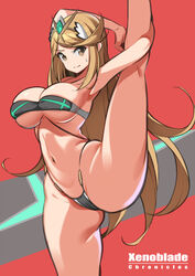 mythra from nintendo by fish bread