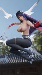 3d animated big_breasts dom3d fingerless_gloves high_heels in_air irelia_xan large_ass league_of_legends no_sound open_clothes ryanreos topless video