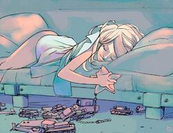 advance_wars bottomless female nell_(advance_wars) sleeping