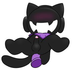 anal anal_masturbation anal_sex anthro ass balls black_body black_fur bodily_fluids dildo dildo_in_ass dildo_penetration domestic_cat erection felid feline felis fur genital_fluids genitals headphones hi_res male mammal masturbation monstercat monstercat_media open_mouth penetration penis precum sex_toy sex_toy_in_ass sex_toy_penetration simple_background solo toying_self tribaldragon white_background