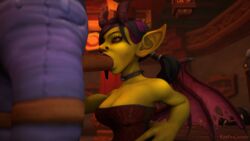 blowjob fantasy fellatio kaelscorner size_difference straight world_of_warcraft wow