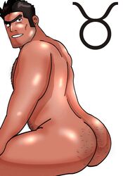 aldebaran ass bara bear hairy saint_seiya taurus_aldebaran yaoi