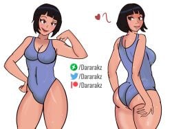 ben_10 big_ass dararakz julie_yamamoto swimsuit