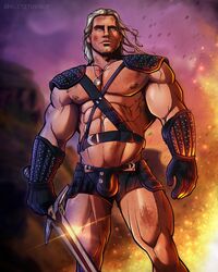 geralt of rivia from cd projekt red by blitzturner
