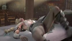 1boy 1girls 3d animated blonde_hair blue_eyes bouncing_breasts crossover cum_inside female forced god_of_war kratos long_hair longer_than_one_minute missionary_position no_sound rape rough_sex sex sophitia_alexandra soul_calibur straight struggling unknown_artist video