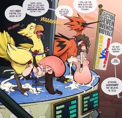 2girls avian big_belly black_hair blue_eyes bondage boots breasts_out brown_hair chocobo crossover cum cumflated_belly cumflation deep_penetration ejaculation erect female femsub final_fantasy final_fantasy_vii galarian_form galarian_thunder galarian_zapdos hilda_(pokemon) human hyper_cumflation hyper_penetration hyper_stomach_bulge inflation large_breasts larger_dom larger_male long_hair male maledom partially_clothed penetration penis pokemon pokemon_(species) pokephilia ponytail red_eyes regional_form_(pokémon) sex smaller_female smaller_sub sparrow_(artist) stomach_bulge stomach_bulge_paizuri straight_hair tagme tank_top thunder_(pokemon) tied_hair tifa_lockhart top_lift trait_connection vagina vaginal_penetration very_long_hair wavy_hair yellow_eyes zapdos zoophilia