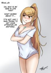 mythra from xenoblade (series) by izai ah