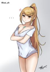 mythra from xenoblade (series) by izai ah