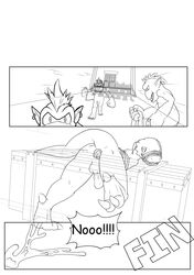 comic comic_page digimon gay goblimon guilmon hector21314 male male/male male_only yaoi