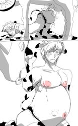 breasts cow_ears cow_horns gay human male male_pregnancy milking pregnancy pregnant sucrilhos zoophilia