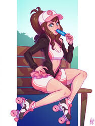 hilda (pokemon) from nintendo by kajinman