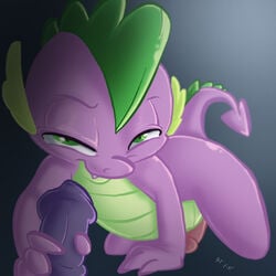 gay hmmmmidk horsecock my_little_pony smooth_skin spike_(mlp)