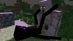 2boys 3d 3d_animation animated cum cum_on_face cum_on_stomach cumshot enderman frottage gay gpboss358 iron_golem_(minecraft) male male_only minecraft no_sound thighjob video