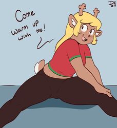 noelle holiday from deltarune by dezz