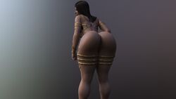 3d 4k absurd_res arched_back bent_knees bent_over big_ass eromd gold_(metal) gold_armor gradient_background hunched_over jada_stevens long_hair pawg presenting_anus presenting_hindquarters presenting_pussy solo_female solo_focus wet wet_skin