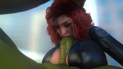 1boy 1boy1girl 1girls 3d 3d_(artwork) alternate_breast_size avengers big_breasts big_penis bimbo black_widow_(marvel) blowjob breast_press breasts busty deep_throat deepthroat fellatio fellatio_while_paizuri female female_focus green-skinned_male green_skin half-closed_eyes hand_on_head huge_breasts huge_cock hulk hulk_(series) human large_breasts light-skinned_female light_skin looking_at_genitalia looking_at_partner looking_at_penis looking_down male male/female marvel marvel_comics natasha_romanoff open_mouth outercourse paizuri penis penis_between_breasts red_hair s.h.i.e.l.d. short_hair straight superheroine vaako veiny_penis