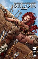 athletic athletic_female belladonna_(boundless) belladonna_(comic) boundless busty comic comic_cover cover female female_focus hourglass_figure long_hair nudity pose posing red_hair renato_camilo tagme wide_hips