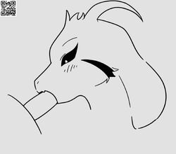 animated asriel_dreemurr asriel_dreemurr_(god_form) fellatio jolliu undertale yaoi