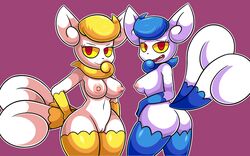 meowstic from nintendo by mintyspirit