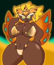 big_ass big_breasts cookie cookie_run golden_cheese_cookie tagme tagme_(artist)