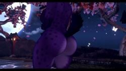 1girls animal_tail animated anthro anthro_only breasts butterfly female feminine furry mp4 naked nude outdoors outside solo tagme unity_(engine) video vrchat vrchat_avatar water