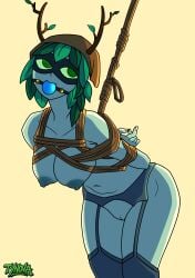 adventure_time adventure_time:_fionna_&_cake big_breasts bondage gag gagged huntress_wizard nude tynova