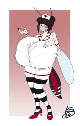 big_breasts breast_expansion breasts breasts_bigger_than_head cleavage expansion female huge_breasts hyper_breasts lunarspy tagme thick_thighs wide_hips