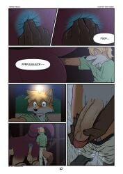 anal anal_fingering anal_fisting anal_penetration anthro anthro_on_feral anthro_penetrating anthro_penetrating_feral anus backsack balls bestiality bob_(bobthefelkin) canid canine comic dialogue duo english_text erection felkin feral feral_penetrated fingering fisting fox genitals hi_res holding_penis humanoid_genitalia humanoid_penis interspecies male male/male male_penetrated male_penetrating male_penetrating_male mammal masturbation mismatched_genitalia mismatched_humanoid_penis mismatched_penis penetration penile penile_masturbation penis prismanoodle rear_view sex tail text