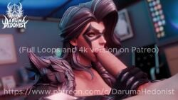 animated animation black_cat_(marvel) blender blender3d blender_(software) blender_cycles blowjob bodysuit compilation daruma_hedonist different_angle different_angles different_outfits felicia_hardy green_eyes marvel marvel_comics marvel_rivals no_sound patreon sucking sucking_dick sucking_penis sucking_tip tagme video watermark white_hair
