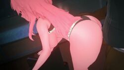 animated ashido_mina ashido_mina_time-skip ass_slap blacked blacked_clothing boku_no_hero_academia bouncing_breasts dark-skinned_male doggy_style giddora horns jiggle_physics jiggling_ass koikatsu mina_ashido my_hero_academia pink_body pink_hair sound tagme time_skip video