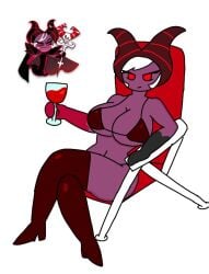 big_ass big_breasts cookie cookie_run dark_enchantress_cookie tagme tagme_(artist)