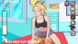 1boy 1girls anal anal_insertion anal_sex animated anime_style artist_name big_ass big_breasts big_butt big_nipples big_penis black_bra blush blush_lines bottomless bouncing_breasts bra breasts cartoony cowgirl_position crown cum cum_drip cum_in_ass cum_in_pussy cum_inside dotartnsfw dripping dripping_cum dripping_pussy dripping_semen female female_focus female_on_top female_penetrated front_pussy front_view hands_on_hips hands_on_legs hole_house indoors juice juices longer_than_30_seconds lying lying_down lying_on_back male mercy moan moaning moaning_in_pleasure moving mp4 nude on_desk on_hands_and_knees on_top overwatch reverse_cowgirl_position riding riding_penis sex sexual_intercourse shiny shiny_skin small_breasts small_waist sound sound_effects tagme thick thick_ass thick_lips thick_thighs underwear unseen_male_face vagina vaginal_insertion vaginal_juices vaginal_penetration video video_bra videos western_art wet wet_pussy woman_on_top