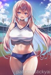 1girl 1girls ai_generated anime breasts classroom_of_the_elite curvy curvy_female curvy_figure eyes female fit hair ichinose_honami_(cote) nsfw stickyai tits voluptuous youkoso_jitsuryoku_shijou_shugi_no_kyoushitsu_e