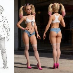 ai_generated peach_(dmitrys) sissy trap yaoi