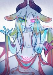 2026 female hi_res japanese_text long_hair looking_at_viewer twitter_username womb_tattoo