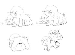 1boy 1girls cookie_run gingerbrave gingerbright kuwoesque