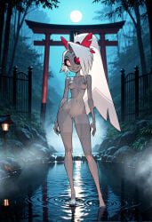 ai_generated artesensuale hazbin_hotel naked_female nipples nude nude_female pussy solo_female solo_focus vaggie_(hazbin_hotel)