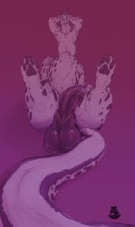 2021 animal_genitalia animal_penis balls belly cheetah digitigrade equine_genitalia equine_penis felid feline genitals hi_res licking licking_lips male mammal nipples nolow nolow_(character) nude paws penis solo taur tongue tongue_out