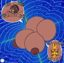 aliasing anthro artist_logo artist_name ash_(sing) astronomical_hyper big_breasts big_butt blush bodily_fluids breast_expansion breast_squish breasts brown_body brown_fur bubble_butt butt butt_expansion butt_squish canid canine canis curvy_figure digital_media_(artwork) domestic_dog duo expansion eyelashes fangs female femboy fur hi_res hourglass_figure huge_breasts huge_butt hyper hyper_breasts hyper_butt illumination_entertainment logo looking_pleasured male mammal murray_(thatdawgmurray) nipples nude one_eye_closed onomatopoeia orange_body orange_fur porcupine quill_hair rodent sex signature sing_(movie) small_waist sound_effects spherical_breasts squish sweat sweatdrop teeth text thatdawgmurray wasp_waist wide_hips
