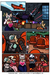 captured female honey_the_cat prisoner rouge_the_bat sonic_(series) sonic_the_hedgehog_(series) sqootshy tangle_the_lemur vanilla_the_rabbit whisper_the_wolf