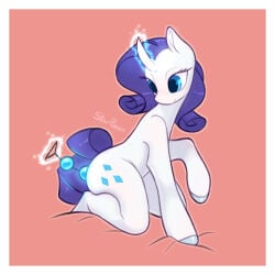 1:1 anal anal_beads anal_masturbation anal_penetration bedding blue_eyes blush blush_lines border butt cutie_mark digital_media_(artwork) equid equine eyelashes female feral friendship_is_magic fur hair hasbro hi_res horn horse magic magic_user mammal masturbation my_little_pony mythological_creature mythological_equine mythology nude penetration pony purple_hair rarity_(mlp) sex_toy sex_toy_insertion simple_background solo starpeeen tail telekinesis unicorn white_body white_border