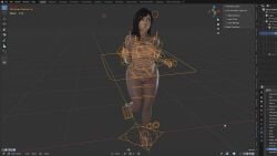 1girls 3d 3d_animation animated areolae ass barefoot big_ass big_breasts black_hair blender breasts clothed/nude completely_nude completely_nude_female dressed female female_only final_fantasy final_fantasy_vii full_body gameplay gym_clothes long_hair naked naked_female nipples nude nude_female prototype pussy solo solo_female tagme tifa_lockhart undressed undressing video walk walking wip x3d