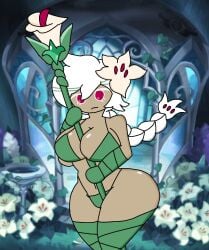 big_ass big_breasts cookie cookie_run tagme tagme_(artist) white_lily_cookie