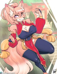1girls female fox furry furry_female rkitsune vixie00